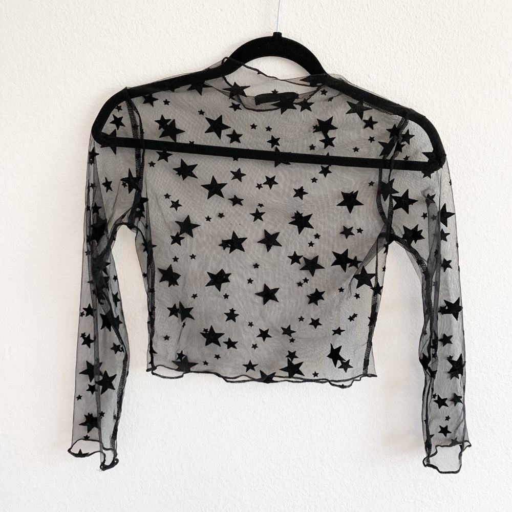 See Through Star Shirt